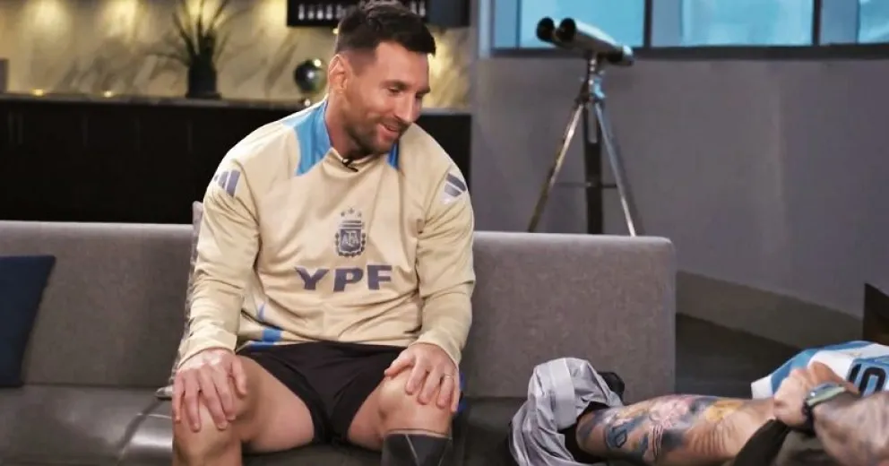 La impactante reacción de Lionel Messi al tatuaje que Marcelo Tinelli se hizo en su honor