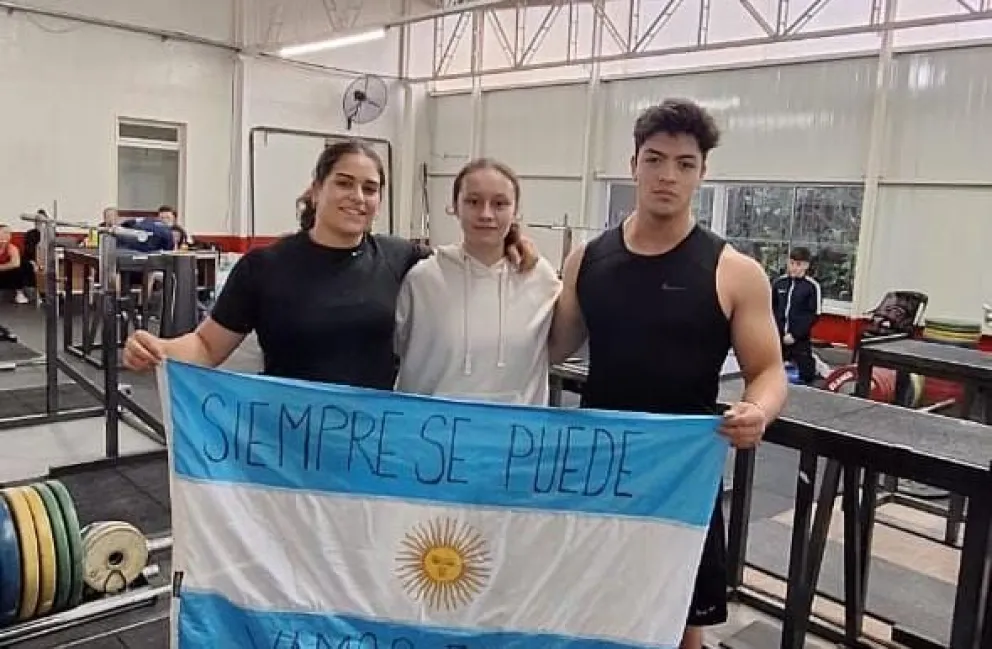 Pesistas de la región rumbo al Sudamericano