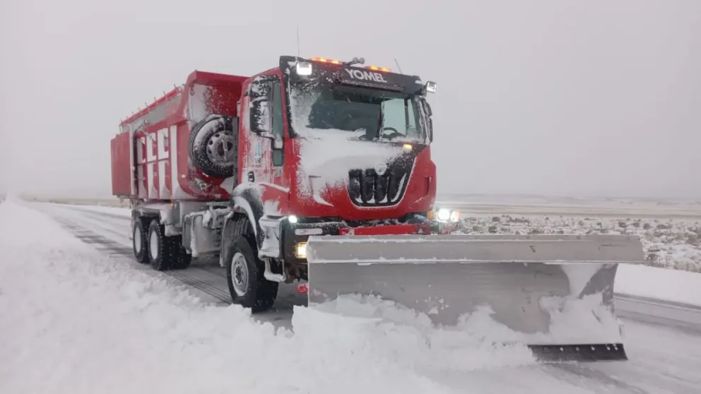 La Ruta 23 entre Comallo y Dina Huapi con tránsito restringido para camiones  