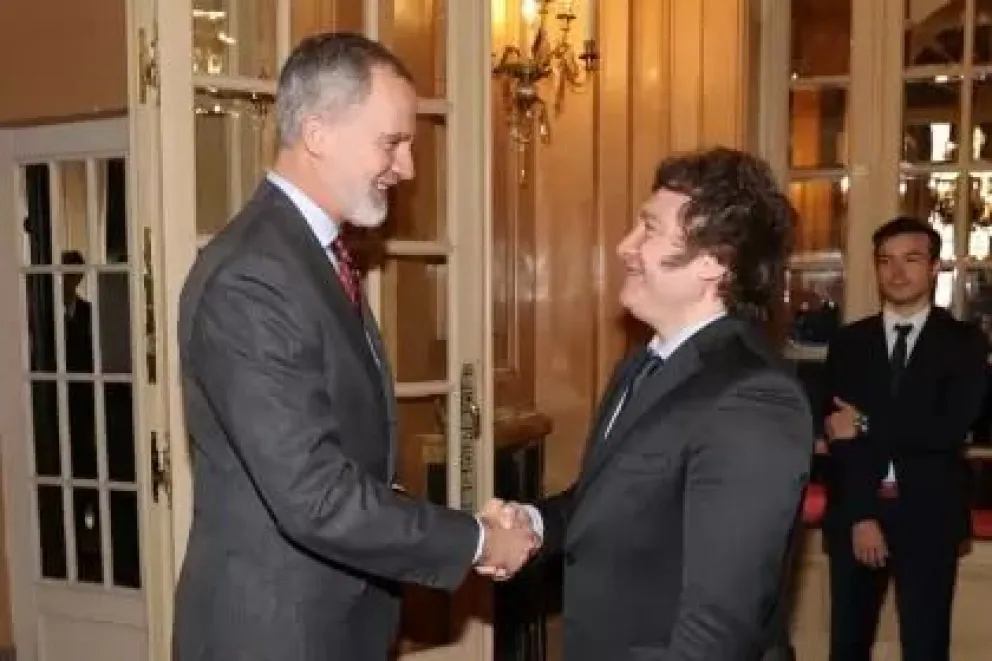 Rechazo al pedido de reunión de Milei con el Rey Felipe VI