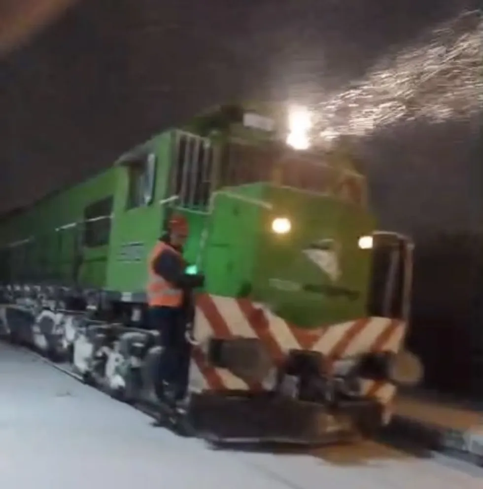 "Haciendo patria": el video viral del tren Patagónico que publicó Weretilneck