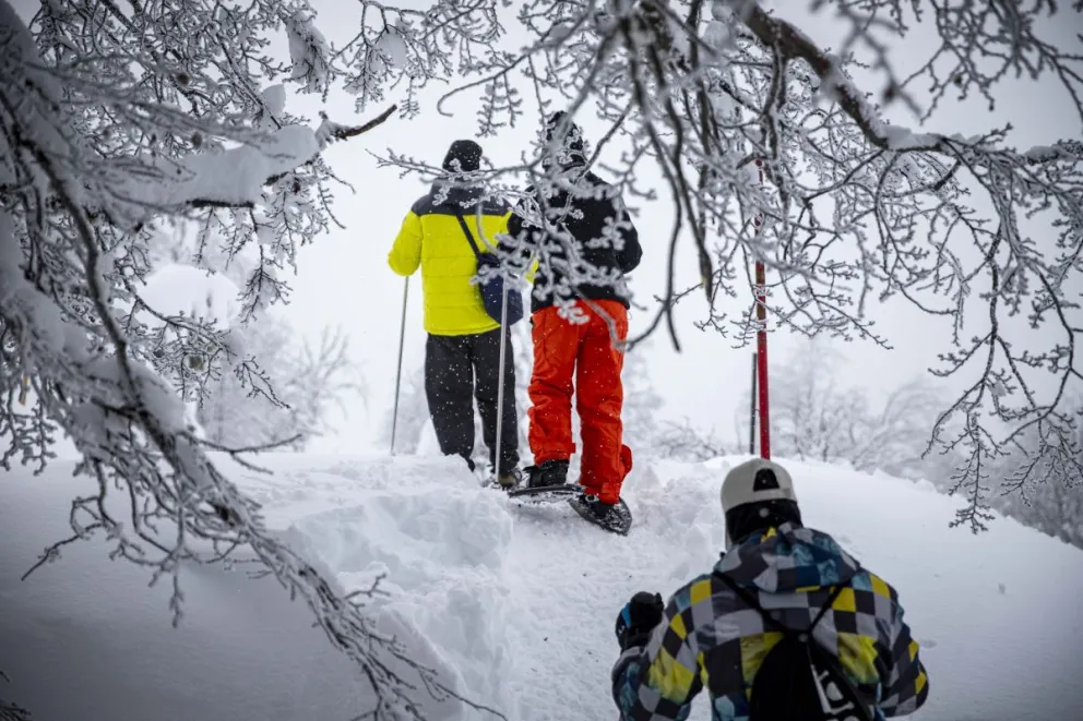 En la confitería giratoria se puede elegir entre una gran variedad de opciones gastronómicas. Foto: archivo Euge Neme