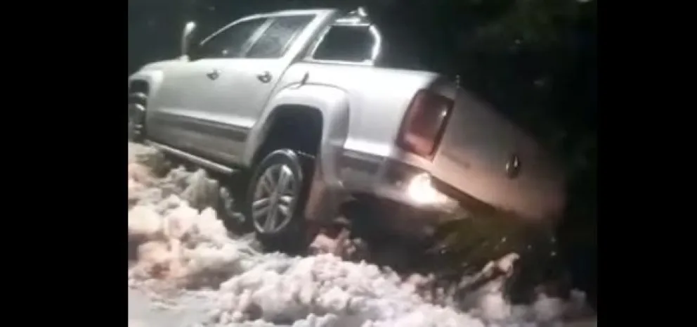 Despistó una camioneta en el Oeste de Bariloche