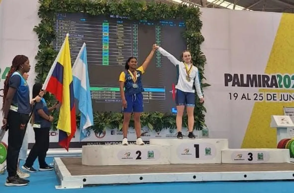 Campeona Sudamericana: Luna Lupiañez brilló en Colombia