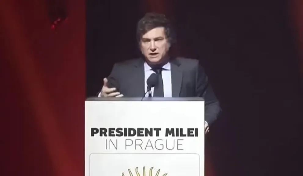 Milei dijo que "probablemente" le den el premio Nobel por estar "reescribiendo la teoría económica"