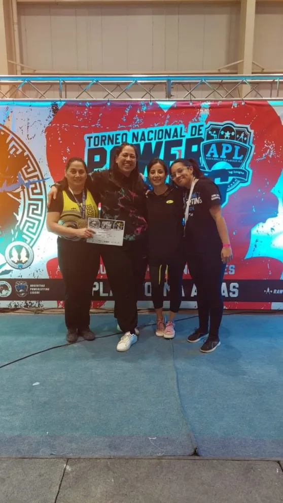 Varios podios para Comallo en el nacional de powerlifting