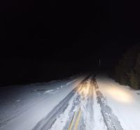Extrema precaución por nieve volada y hielo en sectores de Ruta 40