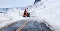 Avalancha provocó el cierre de caminos y accesos 