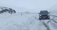 Precaución para conductores por nevadas en la zona cordillerana