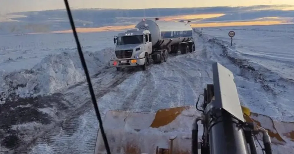 Nuevamente cortaron el tránsito entre Comodoro y Trelew para vehículos livianos
