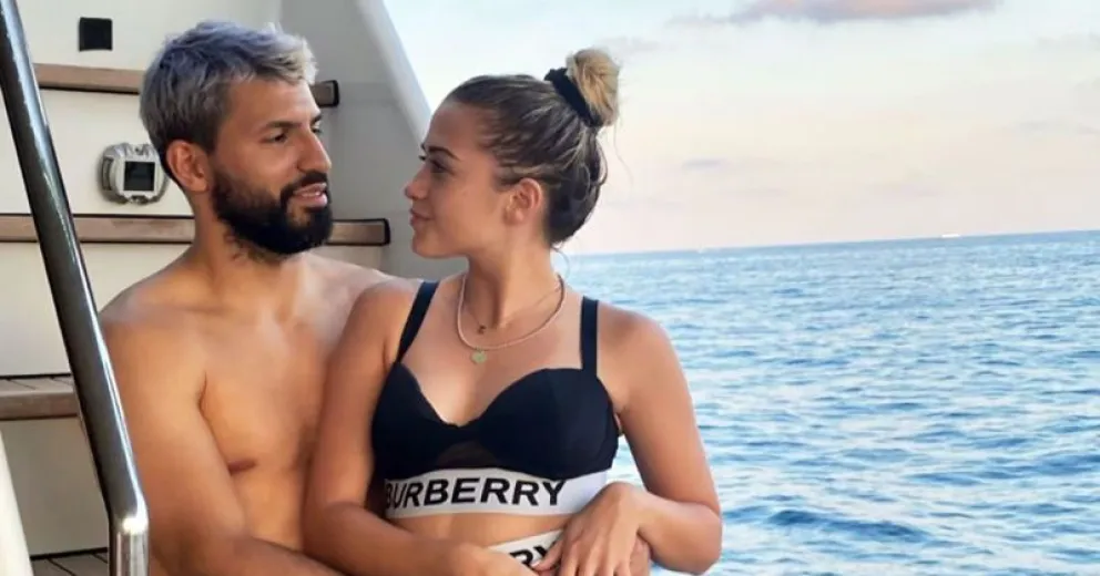 Así está Sofía Calzetti, la novia del Kun Agüero, con 6 meses de embarazo