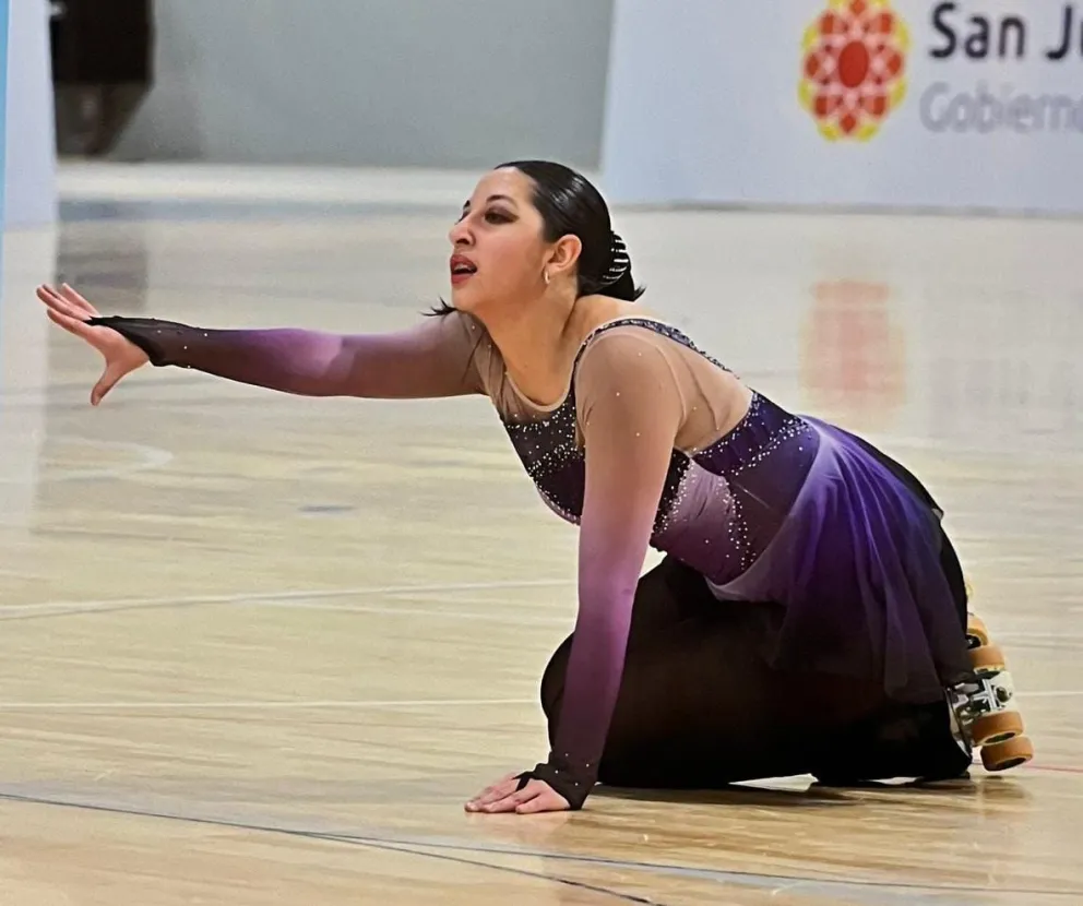 Primer puesto para Rocío Rivero en el Nacional de patín en San Juan
