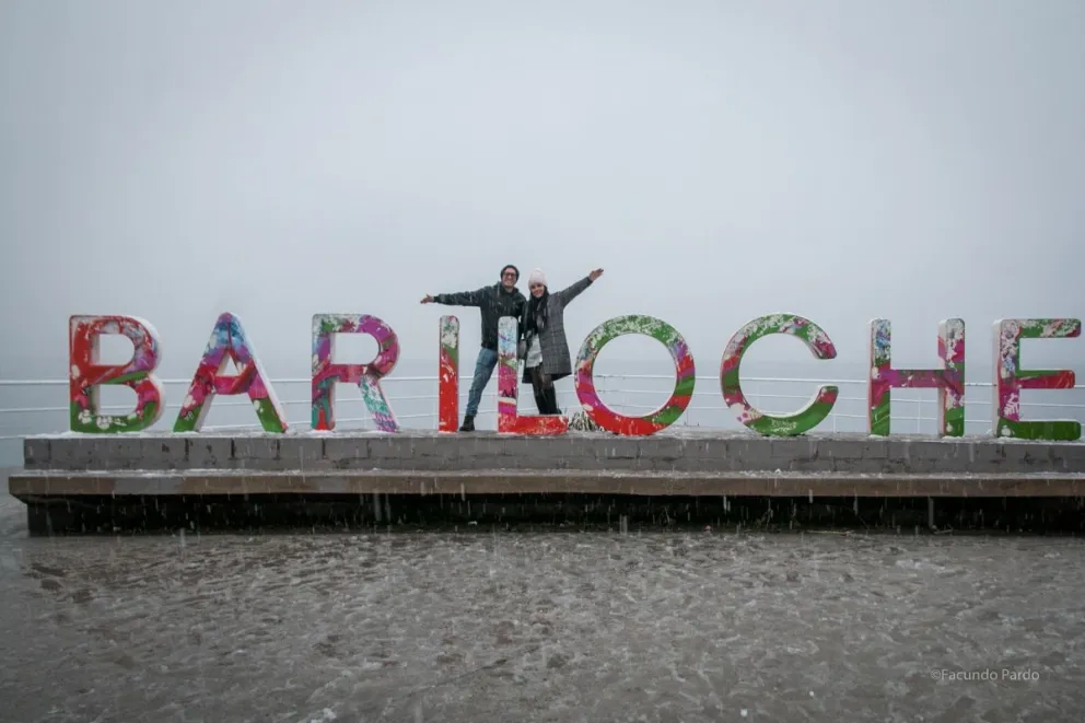 Mejoran el cartel de Bariloche para la Fiesta Nacional de la Nieve