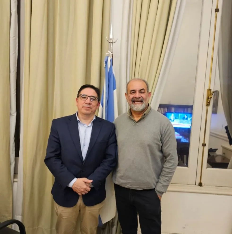 El rector de la UNRN se reunió con el subsecretario de Políticas Universitarias