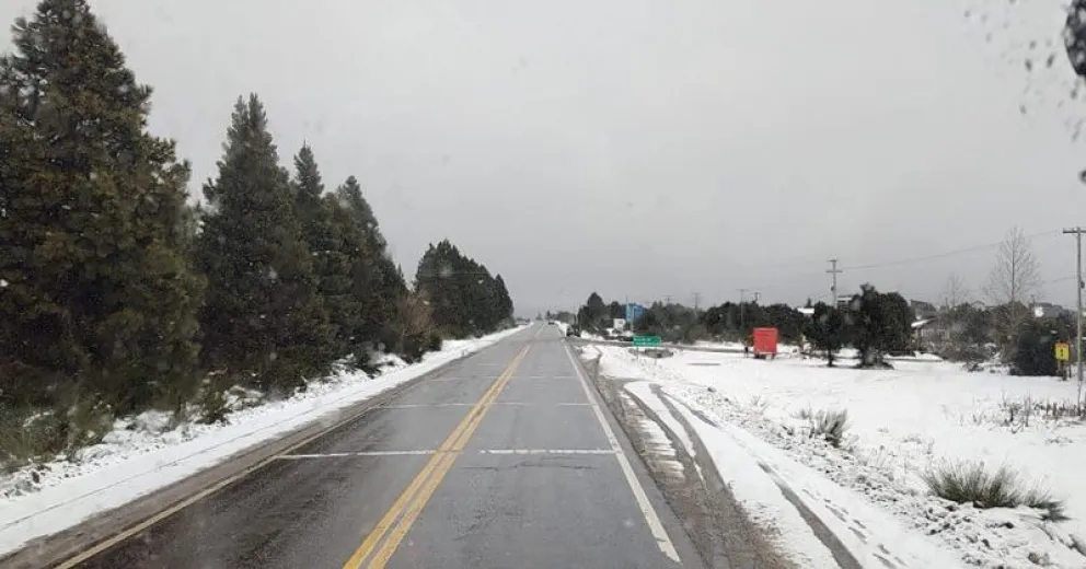 Aunque ya no nieva, se esperan fuertes heladas y recomiendan no circular de noche