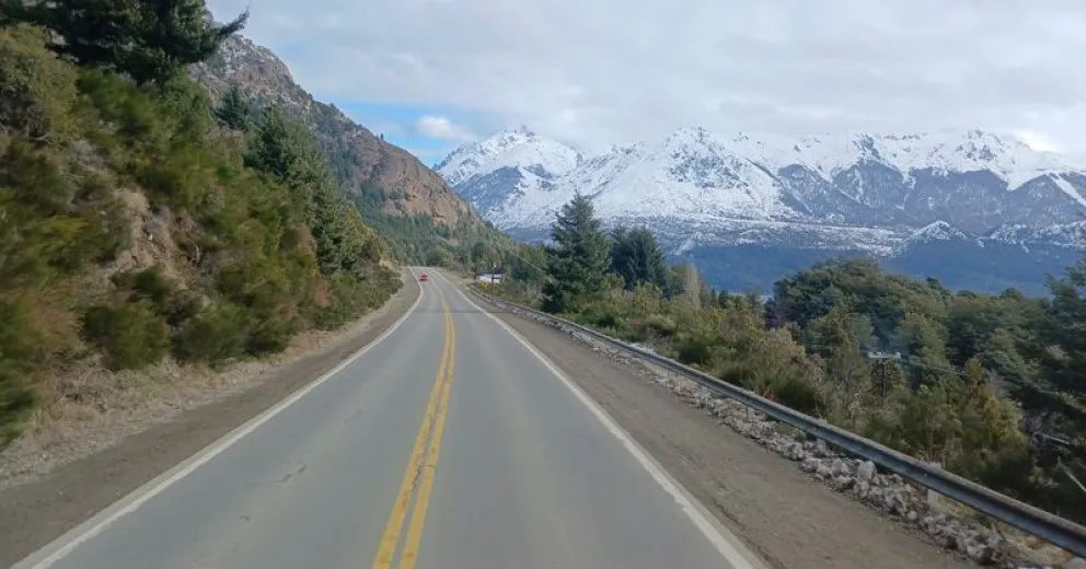 Así está el tramo entre Bariloche y El Bolsón este martes feriado