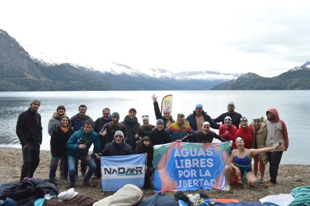 Alrededor de veinte representantes de la Asociación NADAAR de Bariloche participarán. 
