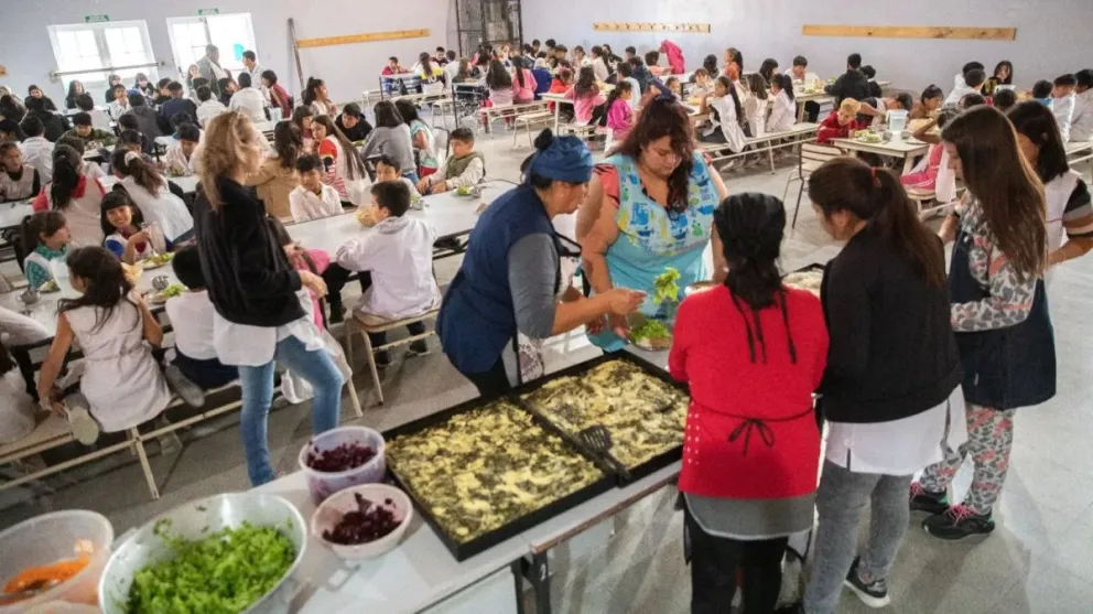 Comedores Escolares: fuerte inversión para primera etapa del ciclo lectivo