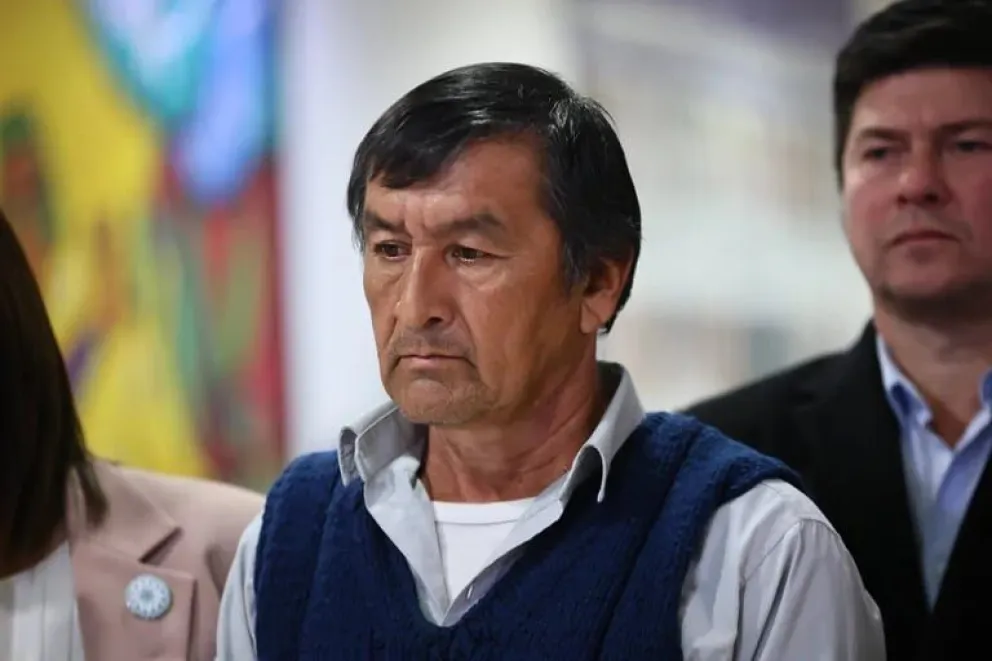 El papá de Loan se descompensó durante una manifestación en CABA por la desaparición de su hijo