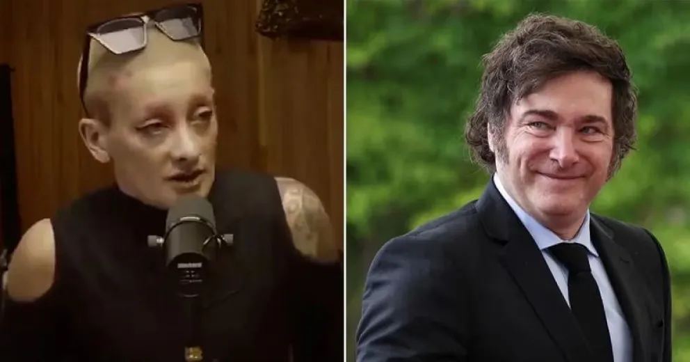 Furia defendió a Javier Milei y se comparó con él: "Que esté gritando me dice algo"