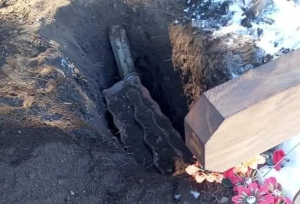 "El que hizo la excavación iba directamente a sacar las cosas de adentro del cajón que yo misma dejé"
