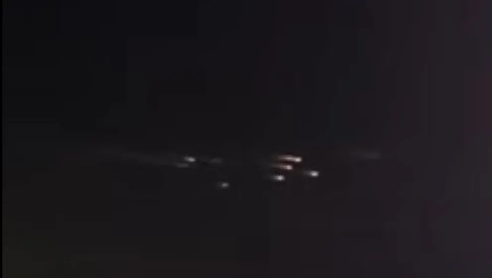 ¿Misterio develado?: las luces sobre Catedral serían basura espacial 