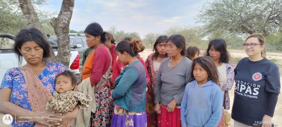 Fundación SIPAS pudo viajar a ayudar a la gente de "Pozo El Toro" en Salta