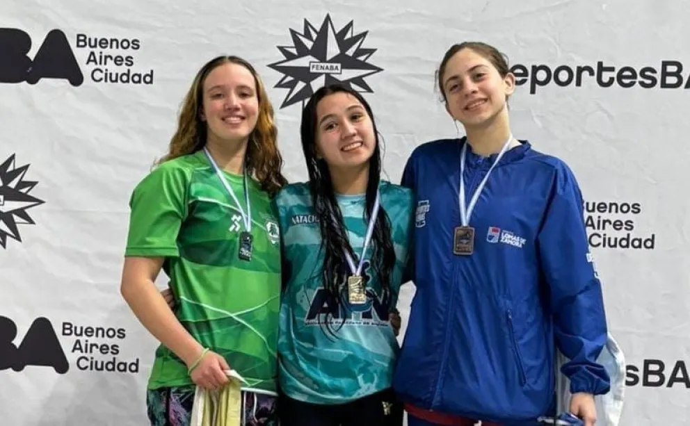 Delfina Giraldes se coronó como subcampeona nacional en 200 m pecho