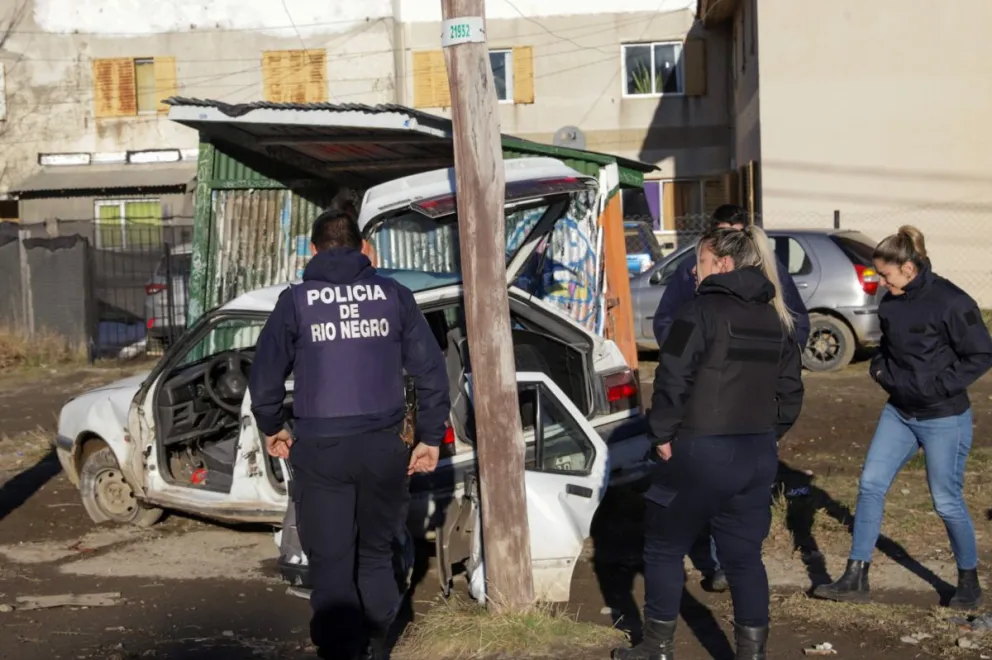 Choque en Sobral:  el conductor dio positivo en el test de alcoholemia 