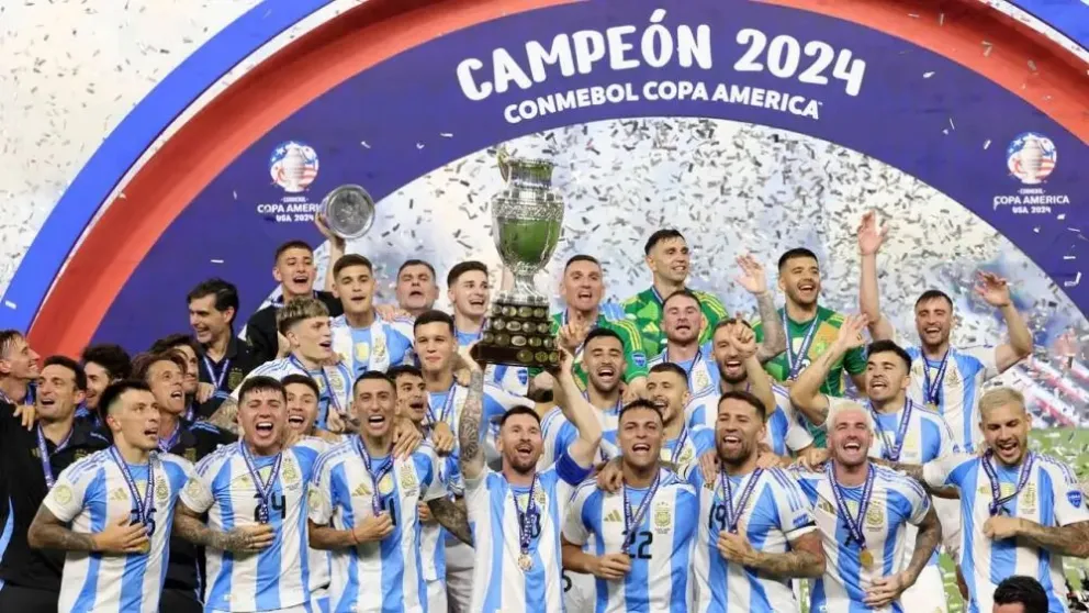 Otra coronación de gloria: Argentina bicampeona de la Copa América