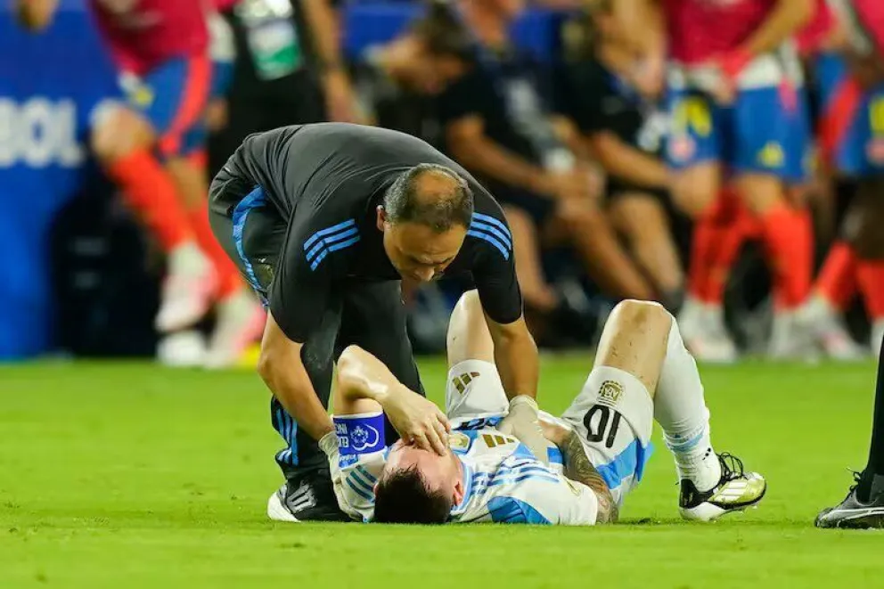 Inter Miami explicó cuál es la lesión que sufrió Messi en la final de la Copa América 