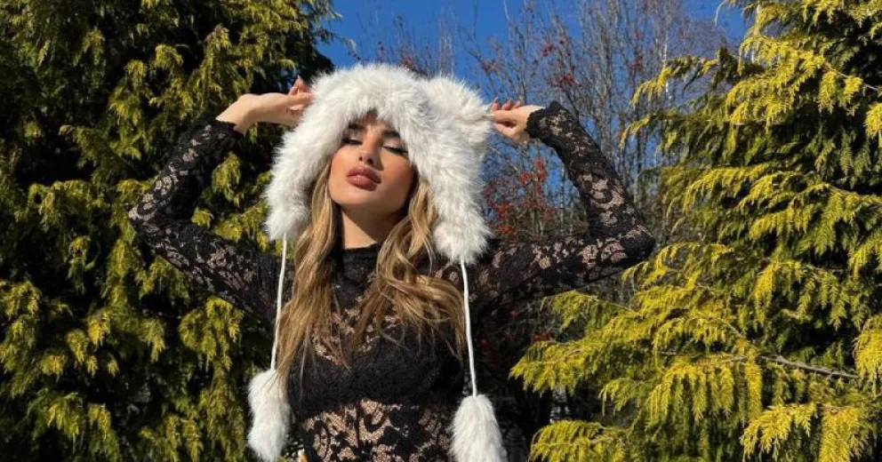 Las mejores fotos de Julieta Poggio disfrutando de la nieve en Bariloche