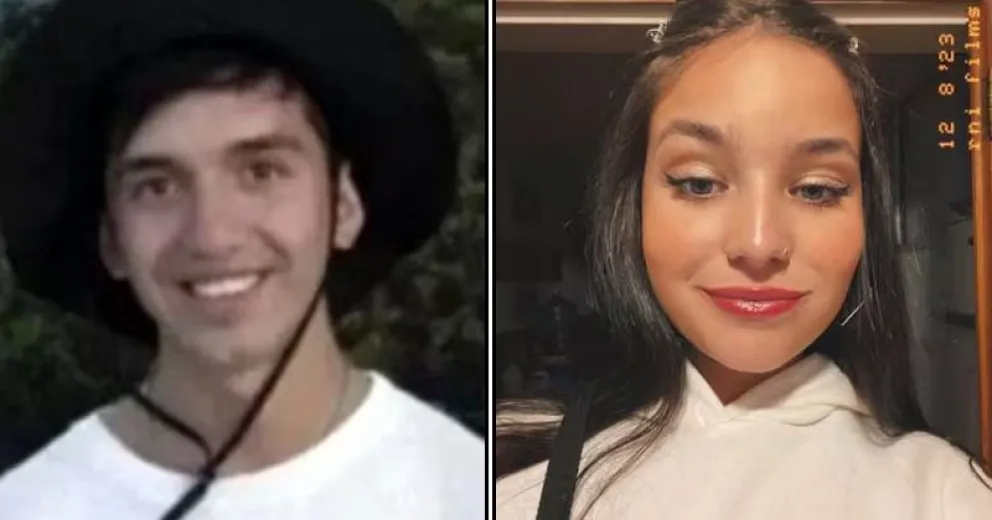 Hay un video del barilochense cargando el cuerpo de la joven influencer