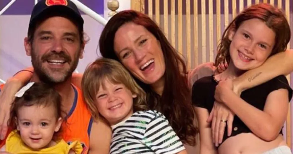 Las fotos de las vacaciones de Pedro Alfonso y Paula Chaves con sus hijos en Chapelco