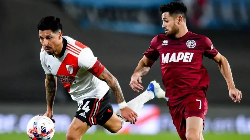 River recibe a Lanús por la Liga Profesional: horario, por dónde verlo y formaciones