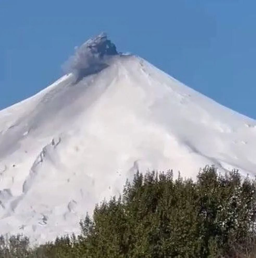Así emitió su segundo pulso el Volcán Villarica en Chile 