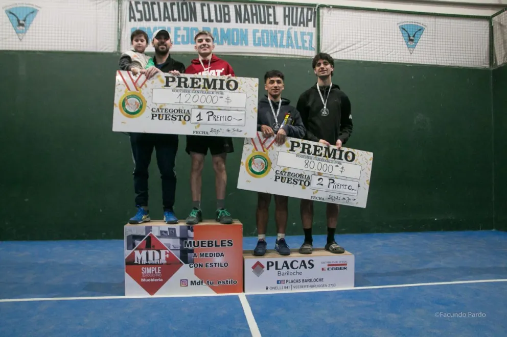 Alejo Pino y Tomás Locicero se quedaron con la final