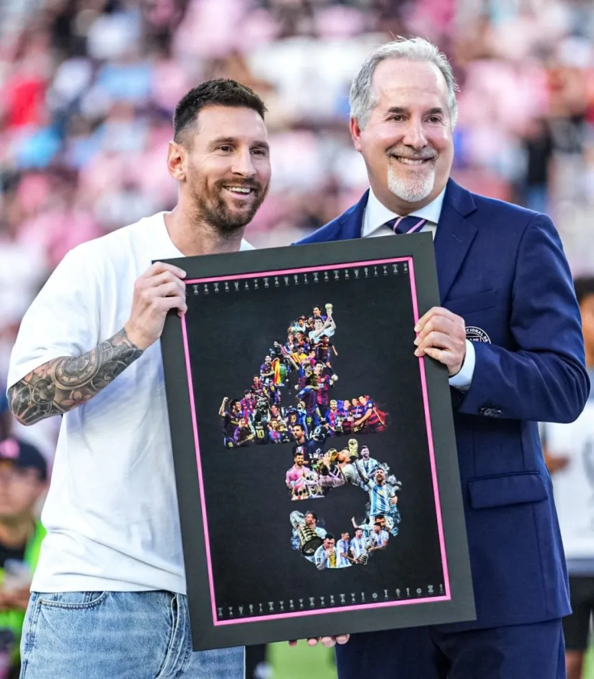 El reconocimiento a Messi en el Inter Miami por la Copa América