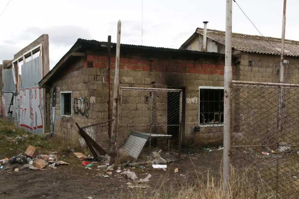 Importante incendio de una casa deshabitada donde solía dormir gente en situación de calle