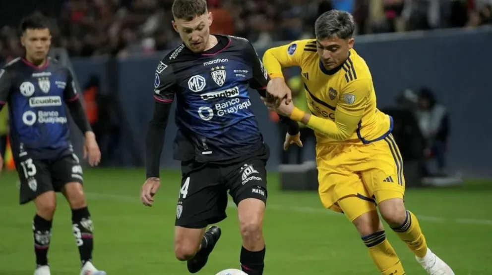 Boca enfrenta a Independiente del Valle por los octavos de final de la Copa Sudamericana