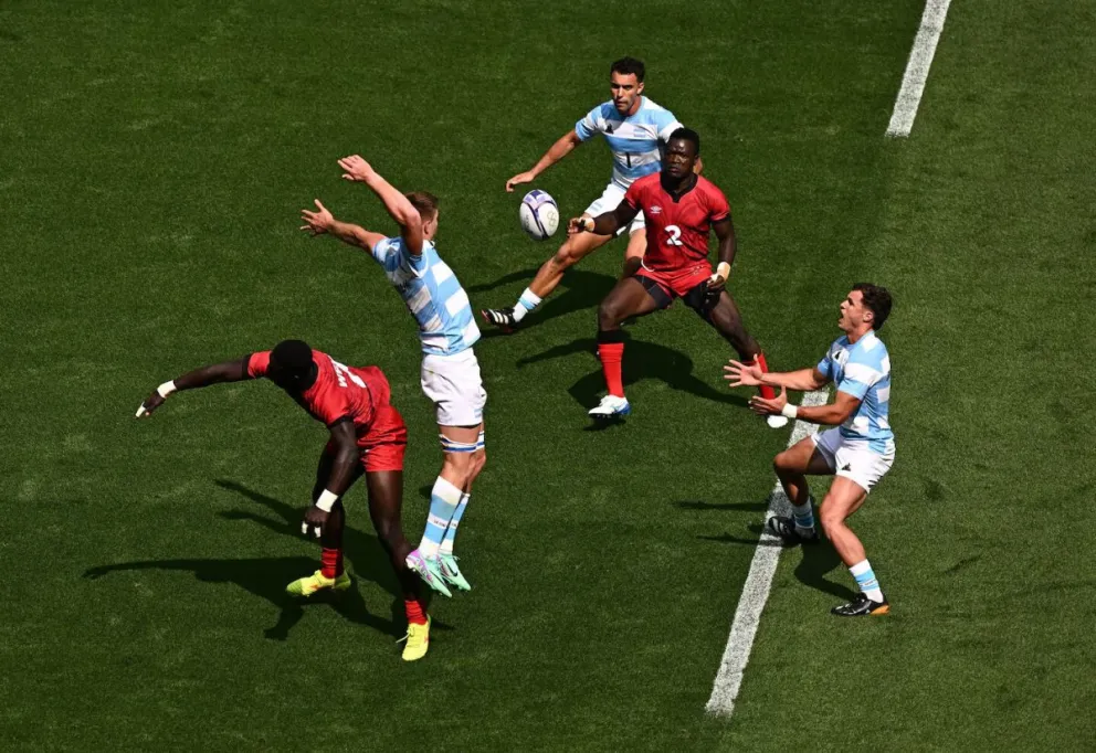 Los Pumas 7s sumaron dos triunfos y avanzaron a cuartos de final en los Juegos Olímpicos 