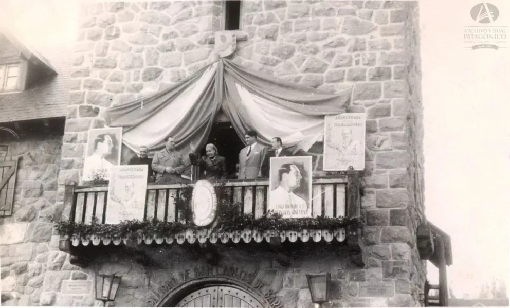 El recuerdo que dejó Evita en Bariloche y Línea Sur