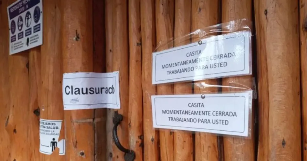 Fue clausurada la casa de té del Bosque de Arrayanes 