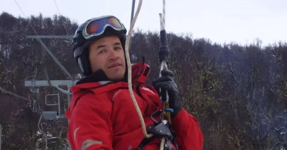 En homenaje al barilochense Mario Ruiz, trabajador de montaña que fue atrapado por una avalancha
