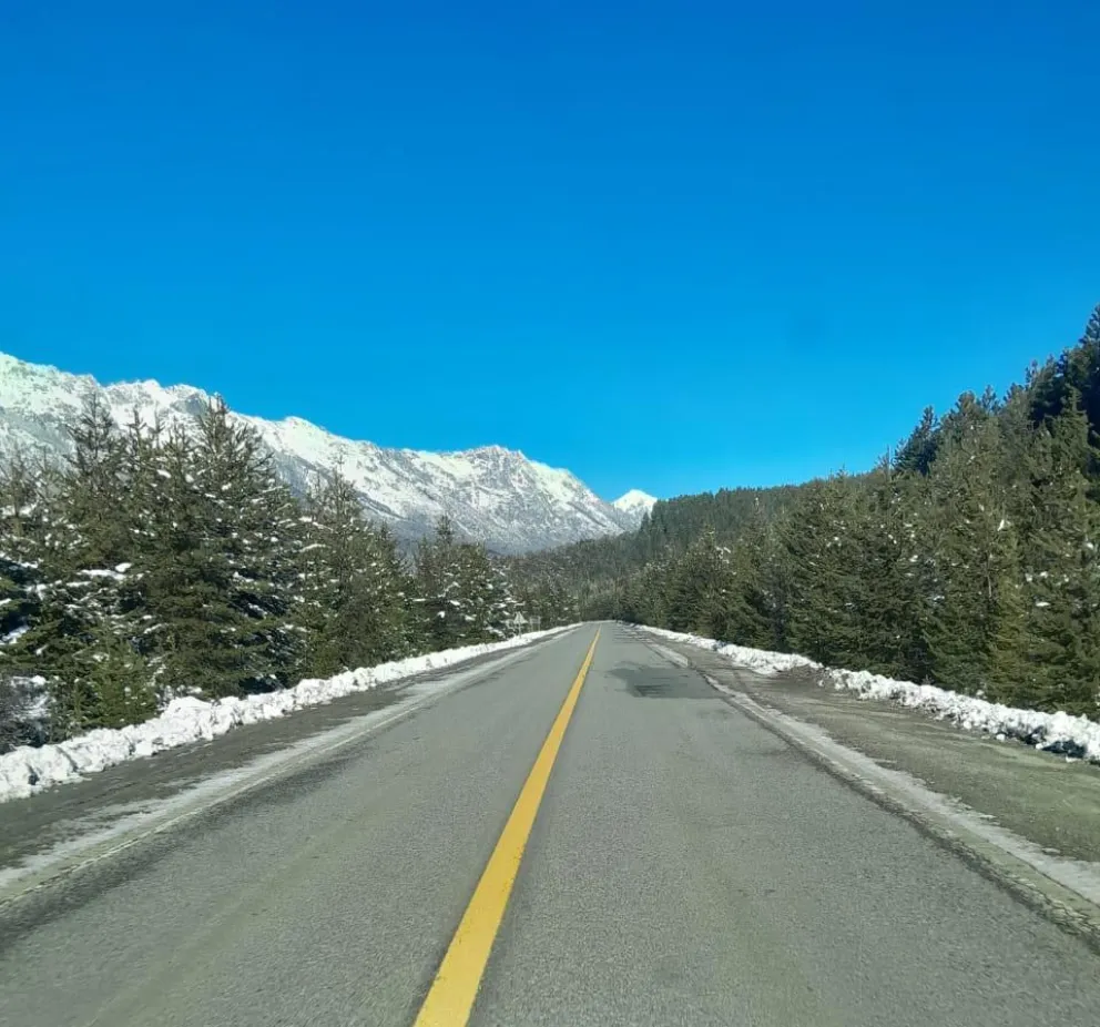 Tras la nevada, la Ruta 40 se encuentra despejada aunque advierten de heladas nocturnas 