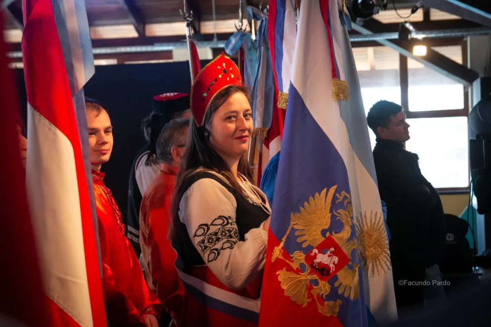 La Colectividad Rusa llama a la paz recordando el fin de la Segunda Guera Mundial. Foto de archivo: Facundo Pardo.
