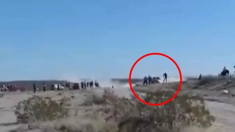 Un auto derrapó en el Rally Vuelta de la Manzana y casi impacta contra el público
