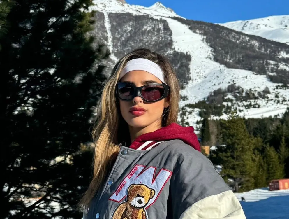 Otra ex participante de Gran Hermano se encuentra disfrutando de la nieve en Bariloche 