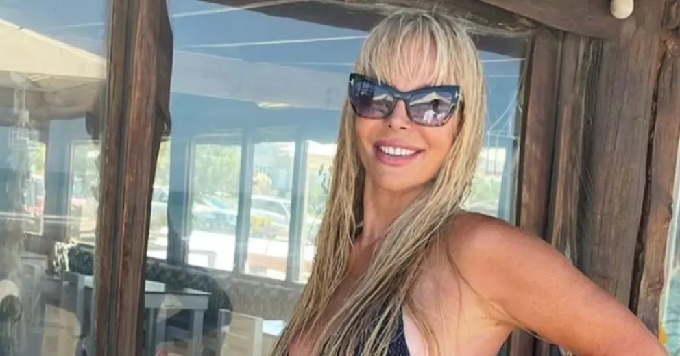 Las picantes fotos de Graciela Alfano en un velero: “La noche me pone…”
