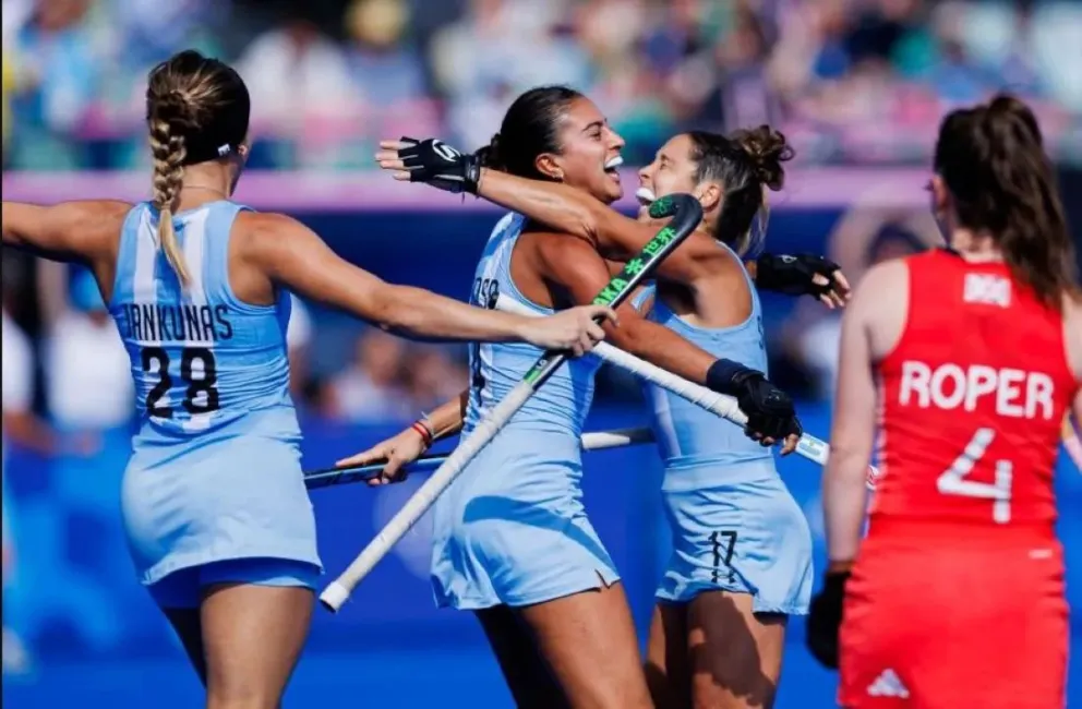 Las Leonas vencieron a Alemania están en semis de los Juegos Olímpicos